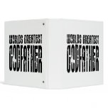 Retro Cool Godfathers : World's Greatest Godfather binders