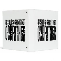 Retro Cool Godfathers : World's Greatest Godfather Vinyl Binder