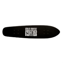 Retro Cool Godfathers : World's Greatest Godfather Skate Board