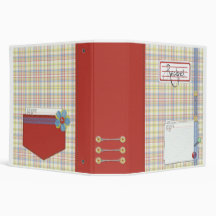 Retro-Country 2" Recipe Binder