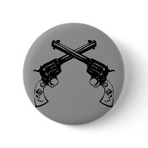 Retro Crossed Pistols Pin