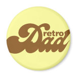 Retro Dad Magnet