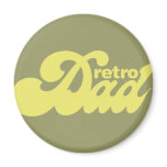 Retro Dad Magnet 2