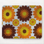 Retro Daisies Mousepad