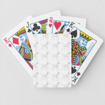 Retro Dalmatian Dog Playing Cards