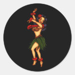 Retro Dancer Stickers