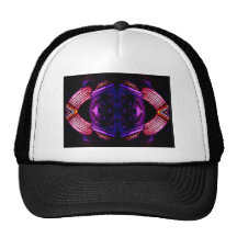 Retro Deco Urban Futurism CricketDiane Trucker Hat