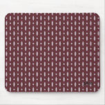 Retro Design Beaded Curtain Brown Mouse Mats