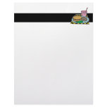 retro diner fast food meal letterhead