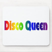 Retro Disco Queen Mousepad