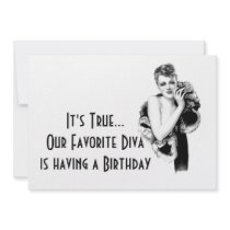 Retro Diva Womans Birthday Party
