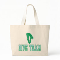 Retro Dive Team Tote Bag