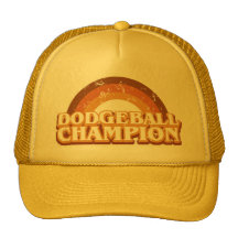 Retro Dodgeball Champion Trucker Hat