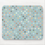 Retro Dots Earth Tones Blues