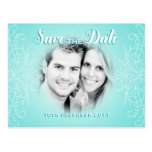 Retro Dream Save the Date Photo postcard