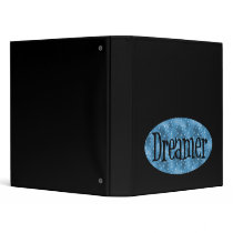 Retro Dreamer Star Logo - Blue