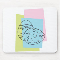 Retro Easter Eggs Mouse Mats