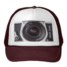 Rétro effet de came de tête d'appareil-photo 80s s casquettes