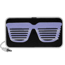 retro electric neon shades glasses 80s eighties speaker