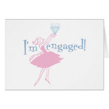 Retro Engaged Card