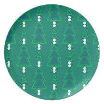 Retro Evergreens Plate