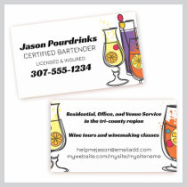 retro exotic drinks party planner bartender busine