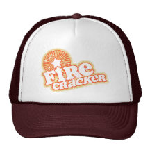 Retro Firecracker July 4 Hats