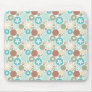 Retro Floral Mousepad