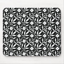Retro Floral Mousepad mousepads