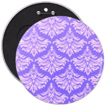 Retro Flourish Lavender Pin