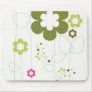 RETRO FLOWER MOUSE PADS
