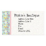 Retro Flower Power Business Card