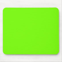 Retro Fluoro Lime-Green Collection Mousepads