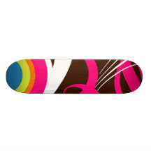 Retro Funk Custom Skate Board