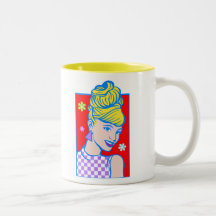Retro Gal Coffee Mugs