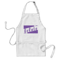 retro gelato apron