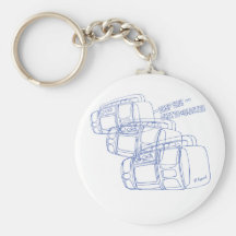 Retro Ghetto Blasters Key Chains