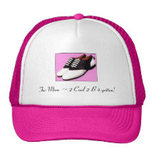 Retro Gift for Mom ~ 2 Cool 2 B 4-gotten! Trucker Hats
