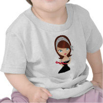 Retro Girl Tshirts