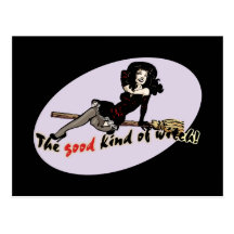 Retro Good Kind of Witch Post Cards