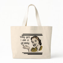 Retro Granny T-shirts and Gifts Tote Bag