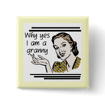 Retro Granny T-shirts and Gifts Pins