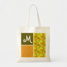 Retro Green & Orange Bag
