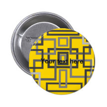 Retro grey shaded squares on yellow button