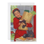 Retro Grocery Shopping Pantry Party Stock Kitchen Invites