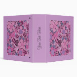 Retro Groovy 2" Pink Binder