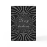 Retro grungy stripes for husband cards