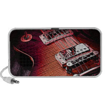 Retro Guitar Travel Speakers