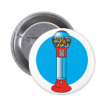 retro gumball machine button