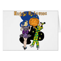 Retro Halloween Card